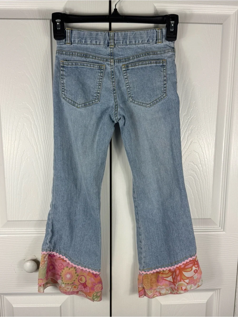 The Children's Place Girls Patchwork Boho Shabby Chic Jeans 6X/7